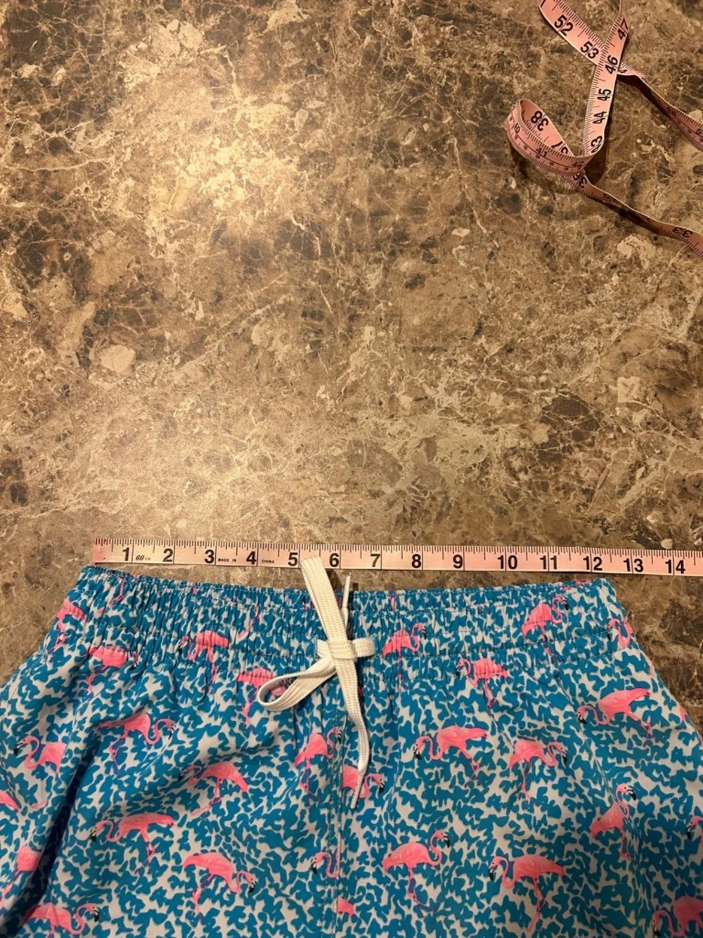 Chubbies Swim Trunks Flamingo Small